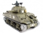 Preview: Sherman M4A3 Pro Version 2,4GHz R&S Metallgetriebe Metall-Treib/Leiträder Metallkette Holzbox