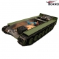 Preview: Lackierte Metallunterwanne Leopard 2A6 mit Getriebe und Elektronic etc.