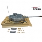 Preview: Tiger I. Oberwanne mit Metallturm IR Battlesystem Torro