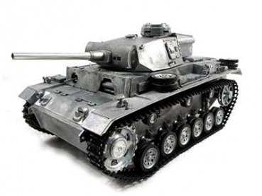 Panzer III Vollmetall 2,4 GHz TRUE Sound unlackiert