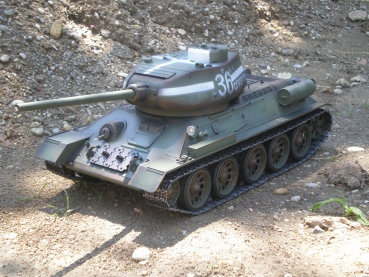 T-34/85 2,4 GHz Profi Metall Edition BB-Version Grün
