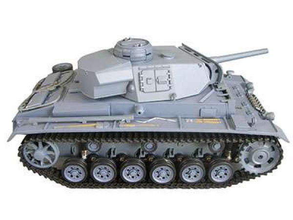 Panzer III 2.4GHz R&S Metallgetriebe Holzbox