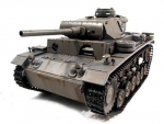 Panzer III Vollmetall 2,4 GHz TRUE Sound Lackierung Metallgrau