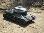 T-34/85 2,4 GHz Profi Metall Edition IR-Version Grün