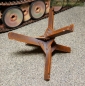 Preview: Panzersperre Tschechenigel lackiert im Maßstab 1:16