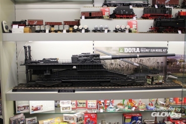 Dora Geschütz 80 cm Kanone (E) Maßstab: 1:35