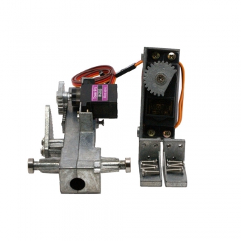 Rohrrückzugseinheit und Hebe-/Senkeinheit aus Metall inkl. Servos