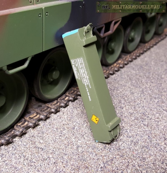 Munitionskiste 120 mm für Leopard 2 im Maßstab 1:16