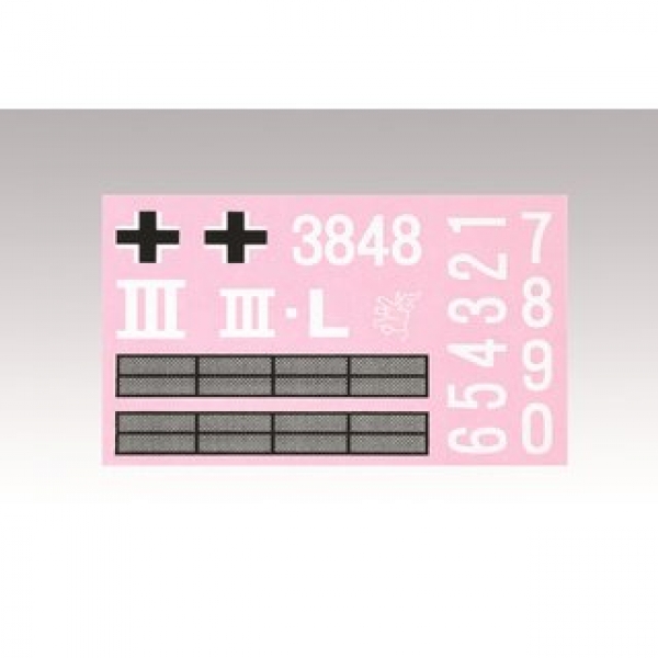 Panzer 3 Ausf. L - Ersatzteil - Aufkleber-Set / Decals