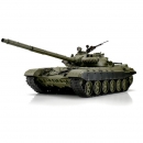 Russischer Kampfpanzer T-72 2,4 GHz R&S Metallgetriebe, Metallschwingarme, Metall-Treib.-/Leiträder, Metallketten, BB+IR
